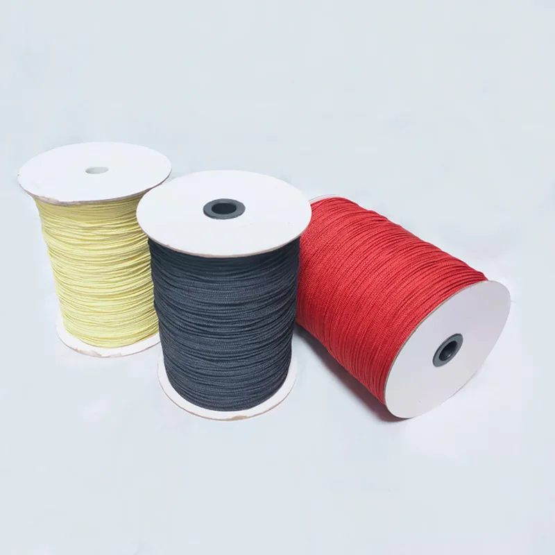 Cable de ayuda para pesca, línea de cometa de Kevlar trenzada de fibra de aramida de 0,80mm-16mm para volar, acampar, senderismo, cuerda multifuncional - imagen 3