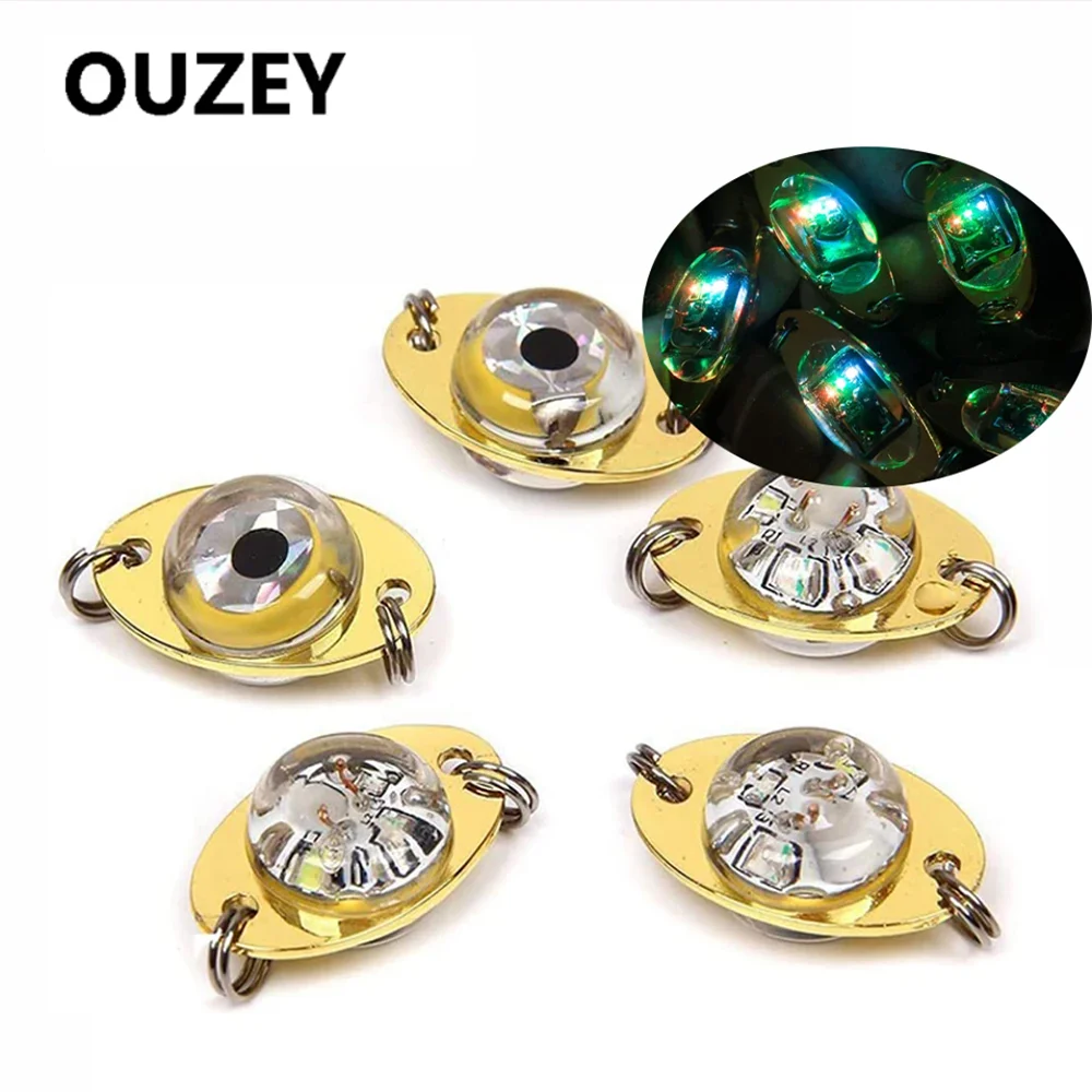 Kit de Señuelos de Pesca LED, 1/2/3/4 Uds., luces de pesca de caída profunda, cucharas de pesca LED, luces intermitentes subacuáticas, aparejo halibut de curricán