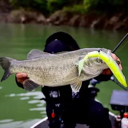 Señuelo de Swimbait Shad, 23cm, 105g, cebo gigante flotante articulado para lubina grande, bagre, almizclado, Walleye, cebo deslizante, señuelo duro para Lucio