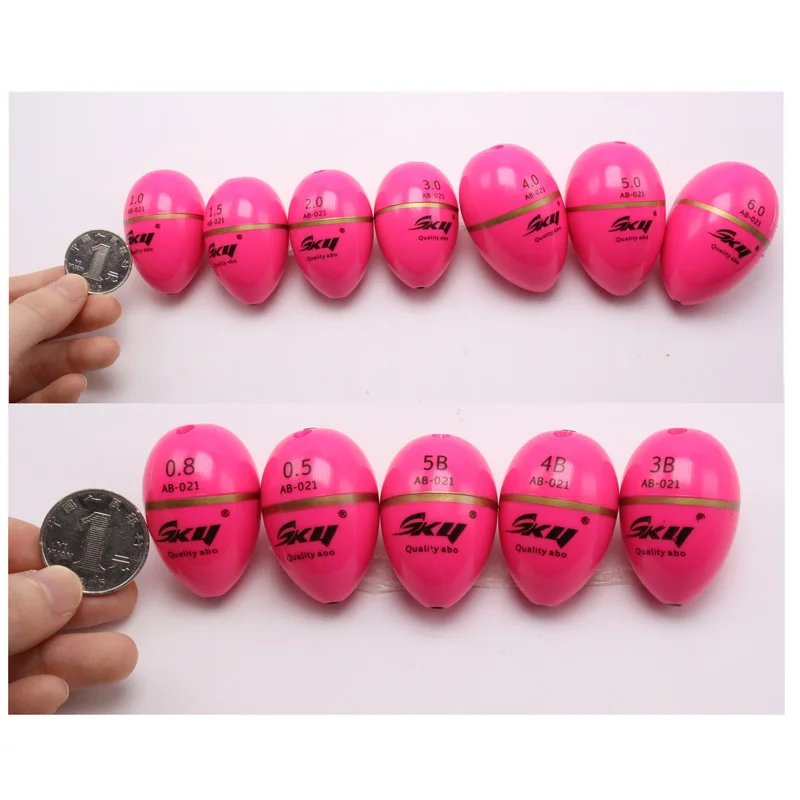 ZYZ-flotador con agujero para pesca en el mar, Bobber chino de alta calidad, flotador de plástico ABS, espuma, agua salada, accesorios de equipo de pesca en roca - imagen 4