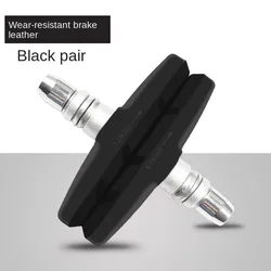 Pastillas de freno silenciosas de goma y metal para bicicleta en V