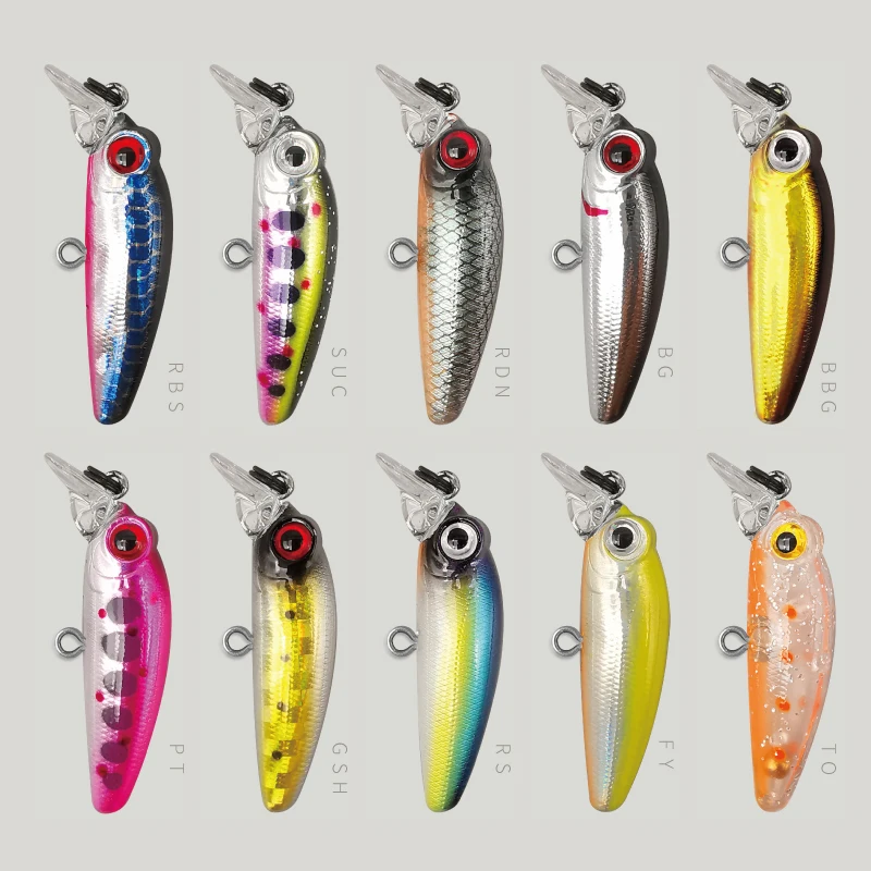 LUREHOLIC 3cm 1g mini cebo flotante micro pececillo señuelo duro - imagen 5