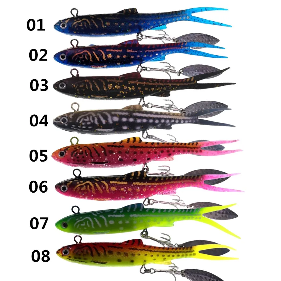 Descubra la selección vibrante de señuelos de pesca diseñados para mejorar su experiencia de pesca