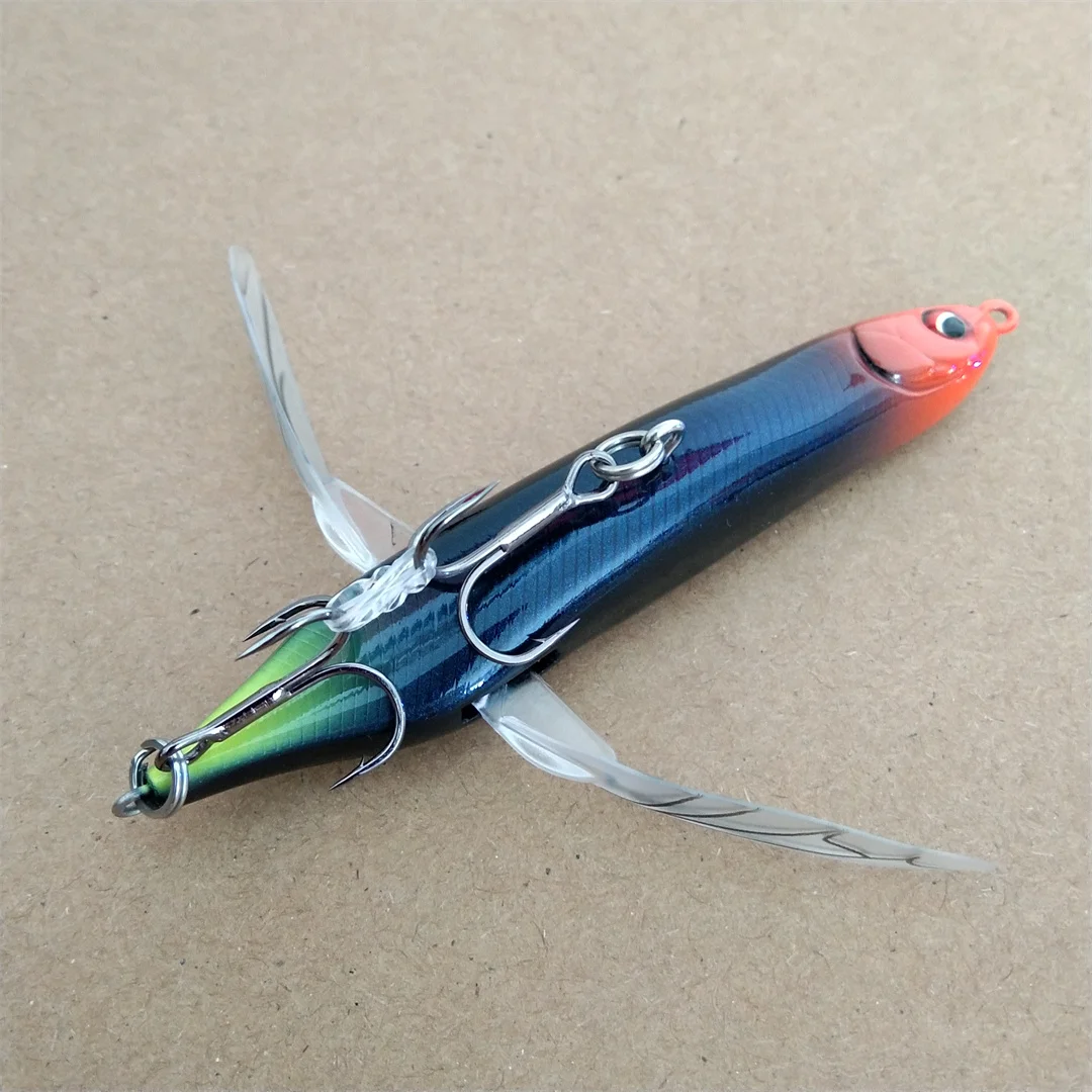 Señuelo de pesca con lápiz sobre orugas de libélula Topwater, 80mm, 6,5g, cebo duro flotante superficial para aparejos de pesca lubina, 1 ud. - imagen 4