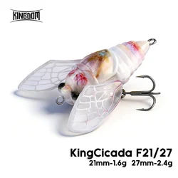 Señuelo Cicada Kingdom – Insecto biónico oscilante para lubina