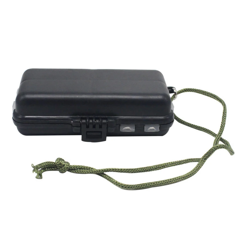 Caja de anzuelo de Pesca negra, caja de herramientas de alta calidad, cajas de almacenamiento para anzuelos de señuelo, caja de aparejos de almacenamiento, accesorios de Pesca en roca, productos de Pesca - imagen 3