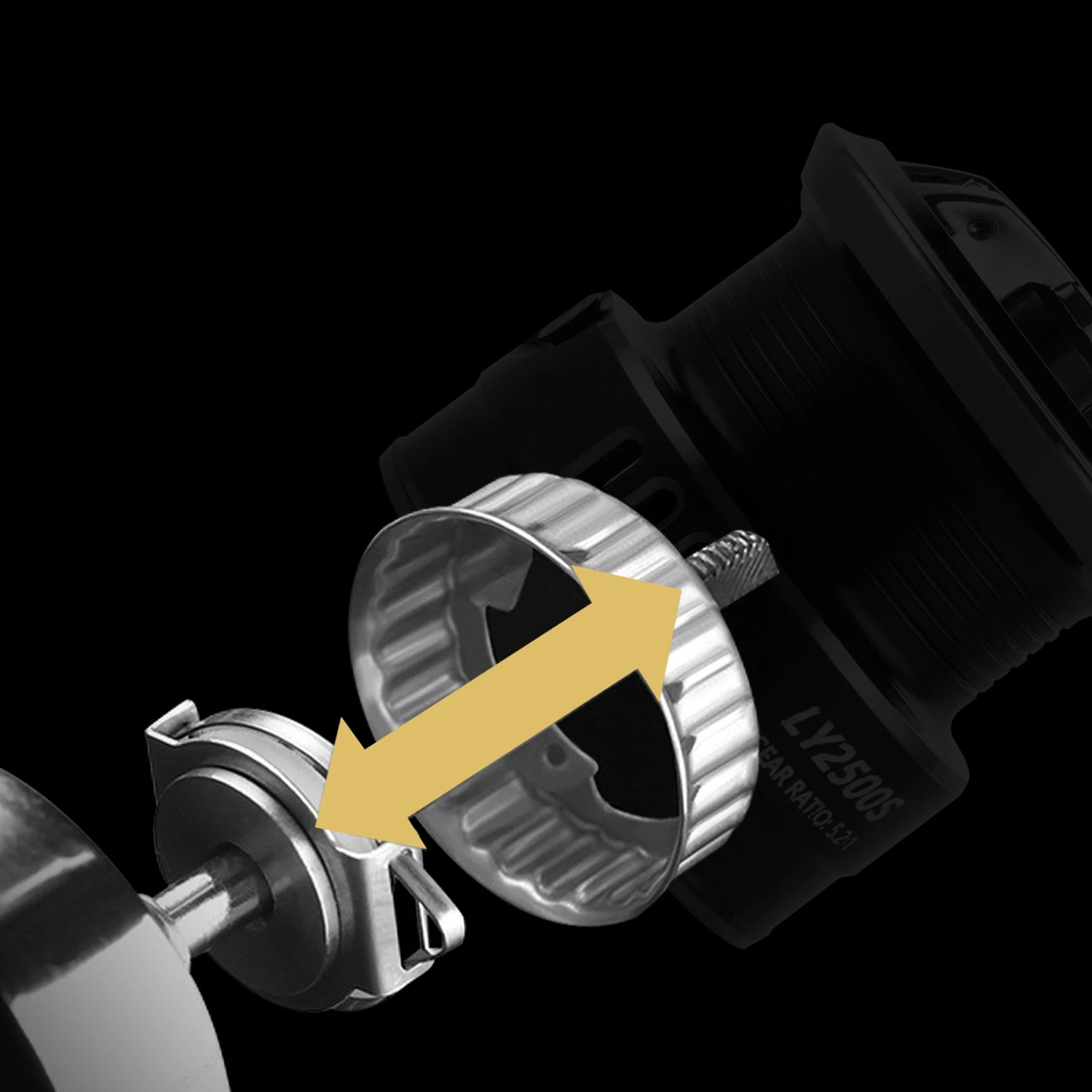 Mavllos-carrete de pesca giratorio ultraligero, bobina poco profunda de perfil bajo, arrastre máximo de 10kg, para pesca UL, 2500, 3000 - imagen 4