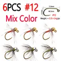 6PCS Mix Color Sz 12