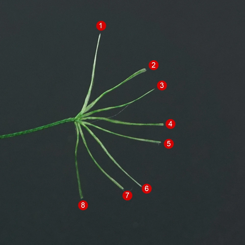 Hirisi-sedal de pesca trenzado de 8 hebras, multifilamento de 300M, 18-60LB, accesorios de pesca suaves - imagen 3