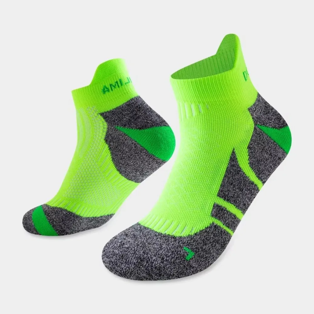 Calcetines running cortos acolchados – Antideslizantes para maratón - imagen 4