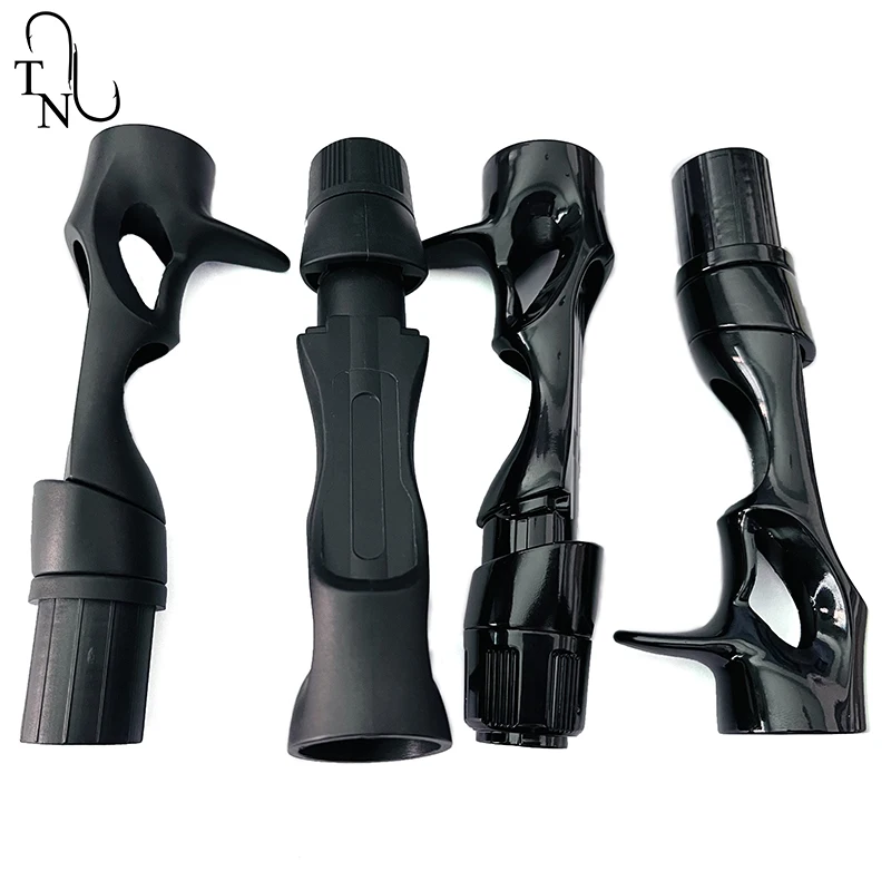 Asiento de carrete de fundición TN51 16 # FCS negro brillante, asiento de carrete DIY, reparación de caña de pescar, componentes de construcción - imagen 3