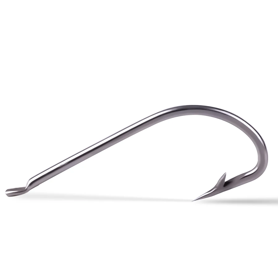 FTK-anzuelos de Pesca de bronce y acero al carbono, accesorios de Pesca de carpa redondos planos, cabeza de plantilla con púas, 1 #-11 #, 50 unidades por lote - imagen 4