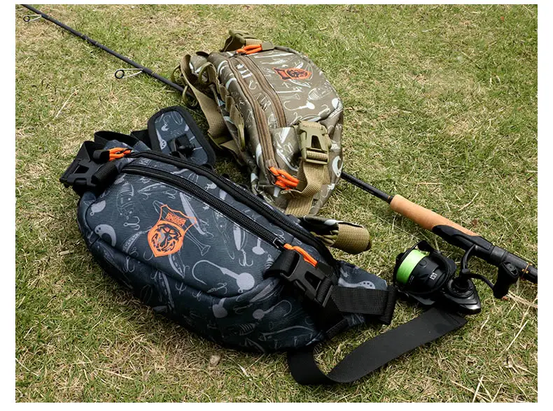Explore el aire libre con equipo de pesca elegante y accesorios esenciales