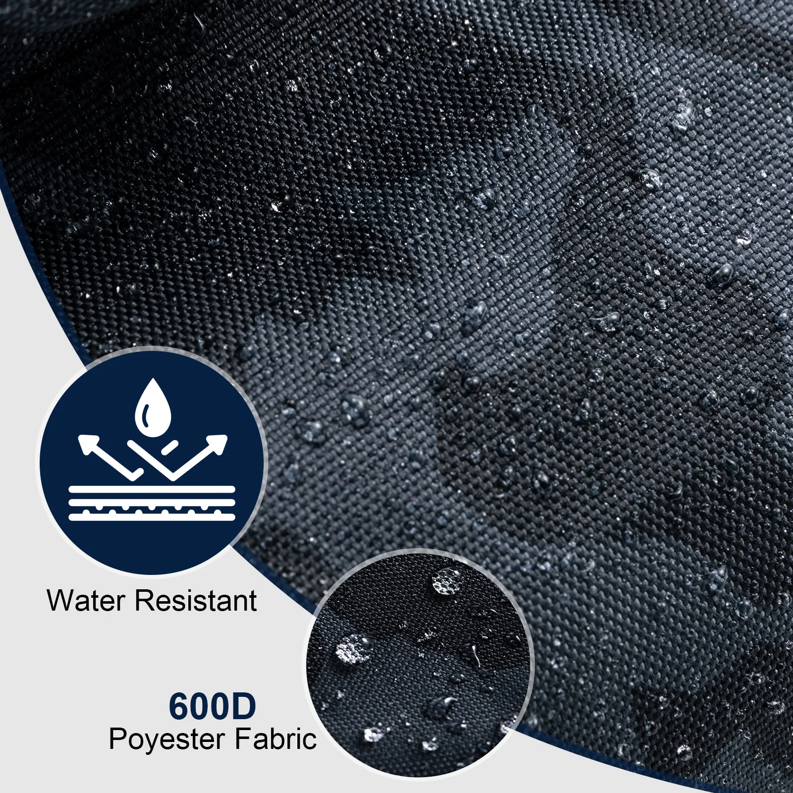Goture Mochila de pesca impermeable con portacañas y compartimentos - imagen 2