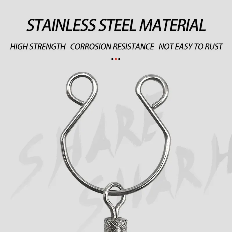 Herramienta de atado de nudos rápidos de dos piezas, herramienta de pesca de nivel, dispositivo de amarre de gancho, línea de anudado de hilo, aparejos de pesca de nivel de pescado - imagen 5