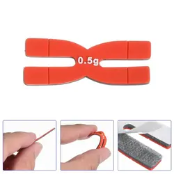 Tiras de lastre de silicona para equilibrio de señuelos de pesca