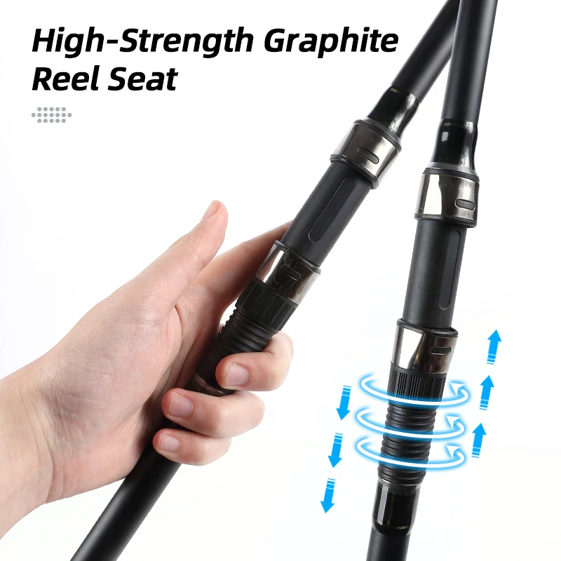 MIFINE PAROSSA CARP SPIN 3,5LB señuelo caña de pescar 3,6 M/3,9 M caña giratoria de fibra de carbono de velocidad media caña de surf de viaje - imagen 4