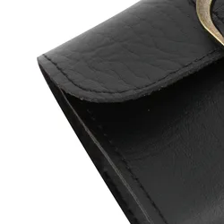 Bolsa de herramientas impermeable para bicicleta – Cuero PU vintage ajustable