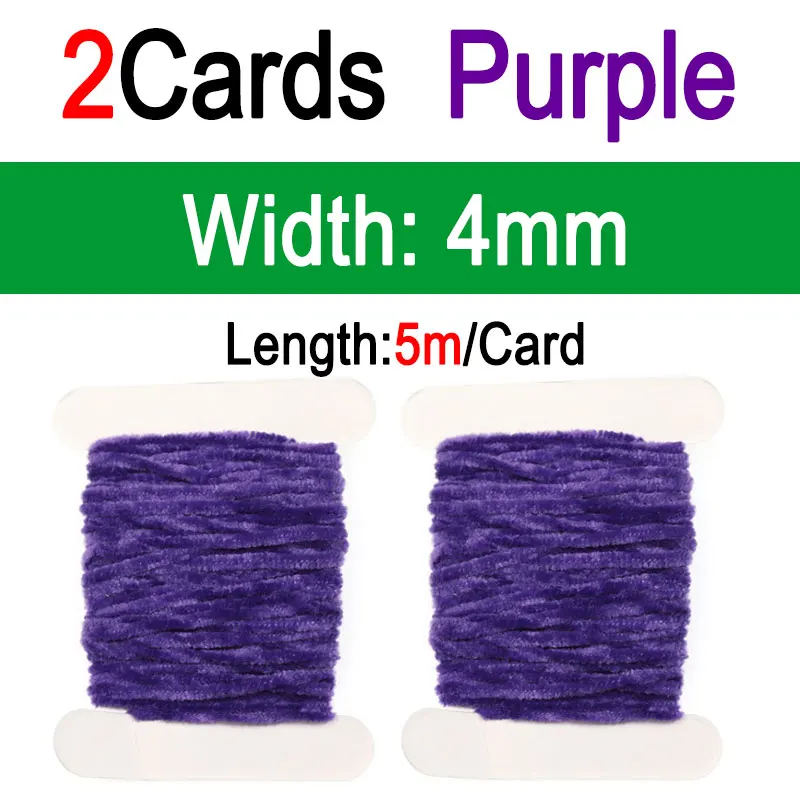 2pcs Purple 4mm