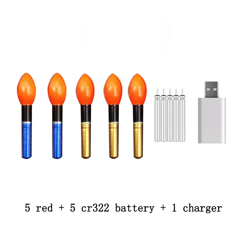 red and 1 charger