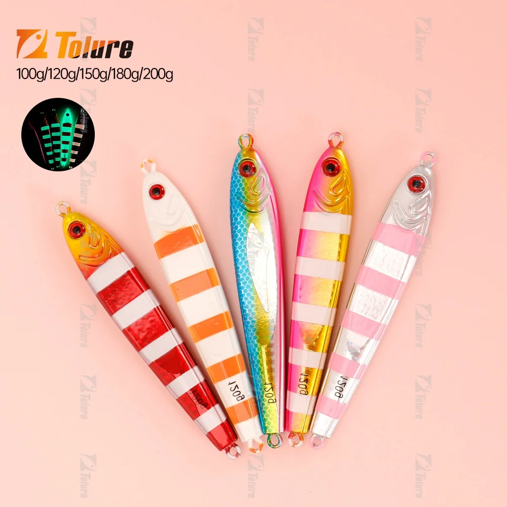 TOLU Jig Hundimiento Lento Aguas Profundas Salada