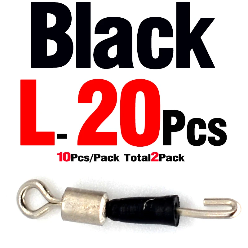 L Black 20PCS