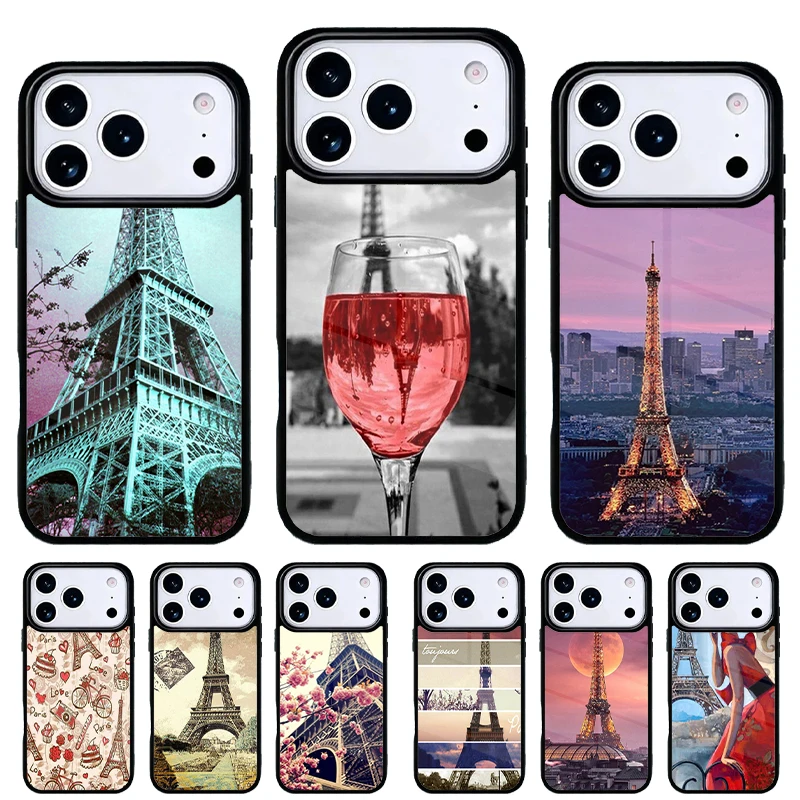 Funda iPhone Torre Eiffel París – Compatible 15 14 13 Pro Max