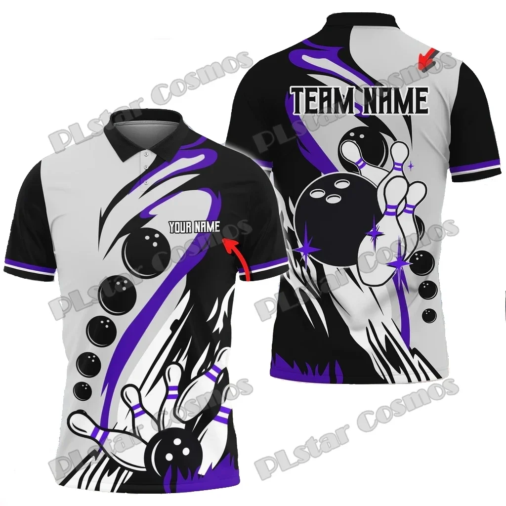 Bolos y alfileres Wind Rise Multicolor nombre personalizado 3D impreso hombres Polo camisas verano Casual Unisex Premium Polo camisa PLP66 - imagen 4