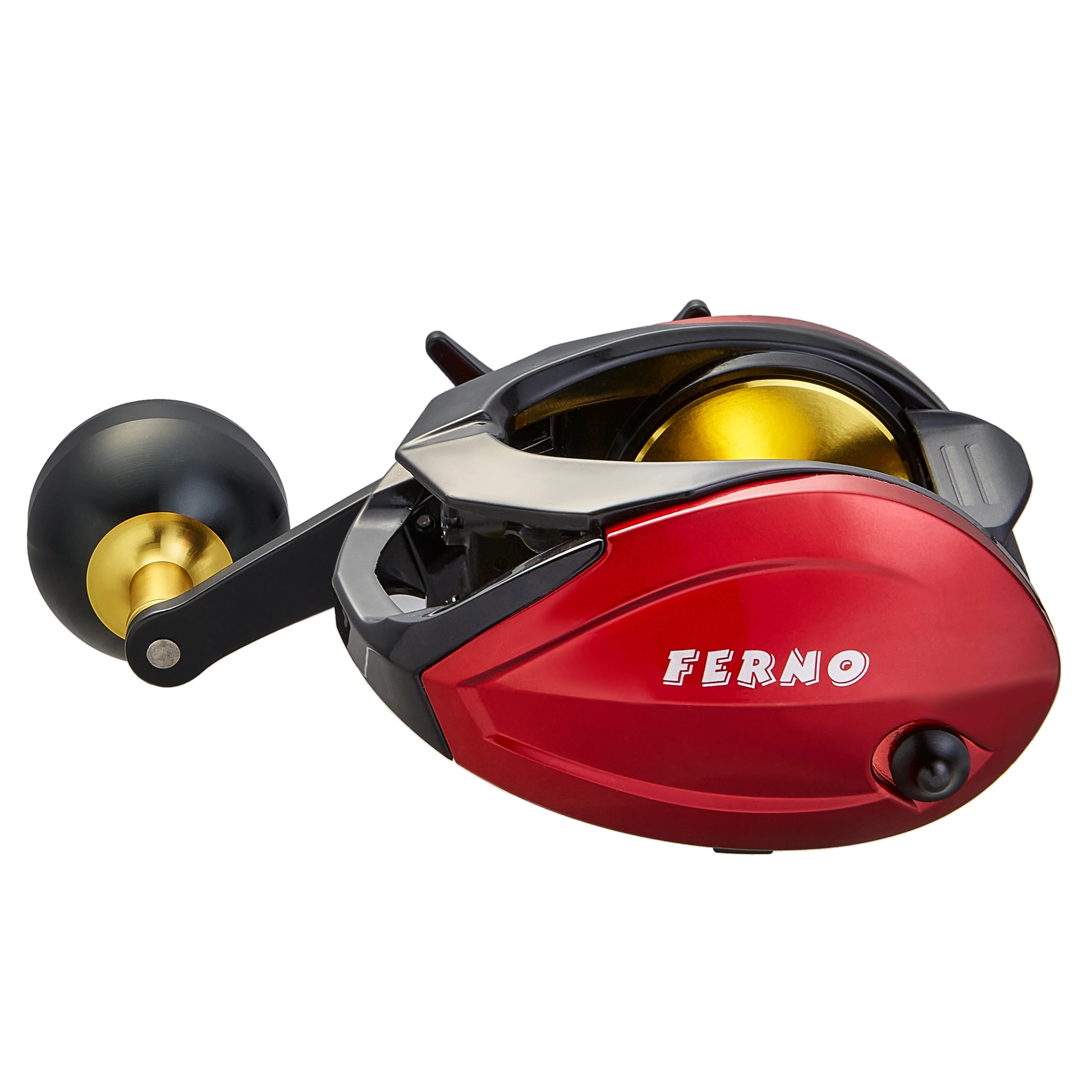 Carrete de aluminio mecanizado CNC para Baitcasting, mango de cuerpo de carbono, arrastre de 33lb/15KG, mango de potencia única, agua dulce y salada - imagen 2