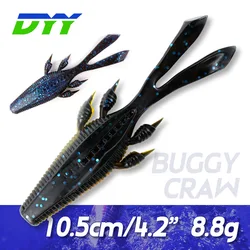 DYY Buggy – Señuelo de vinilo para gambas 10.5cm