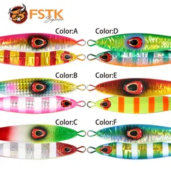 FSTK Señuelo metálico para lanzamiento y jigging lento