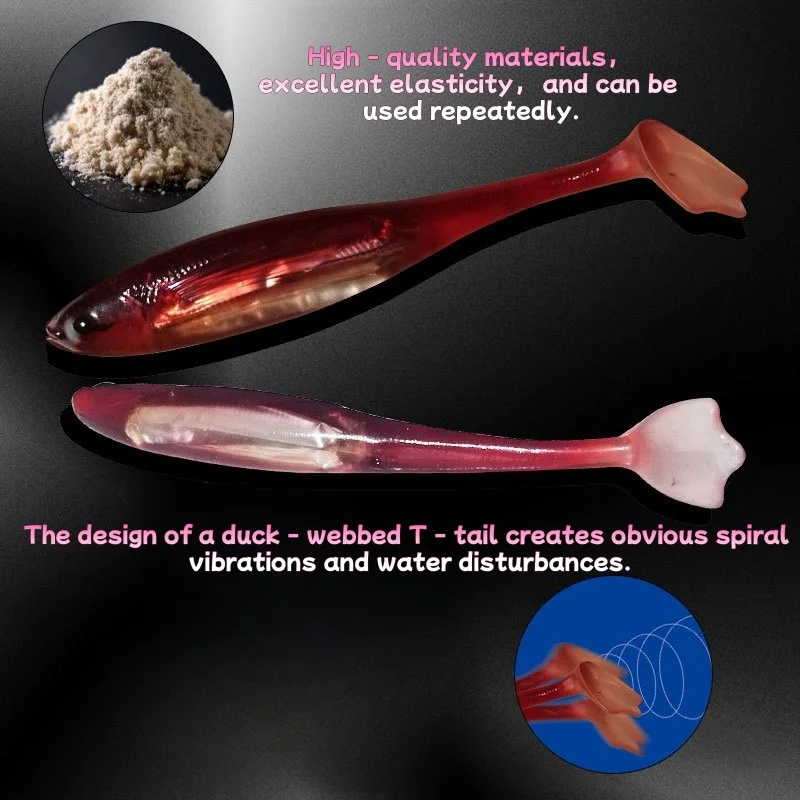 Cebo suave para peces voladores, cola en T 3D, cebo de simulación de papel de aluminio, pesca de Barstow, pesca en el mar, cebo de atún para lubina, 9G/11G - imagen 4