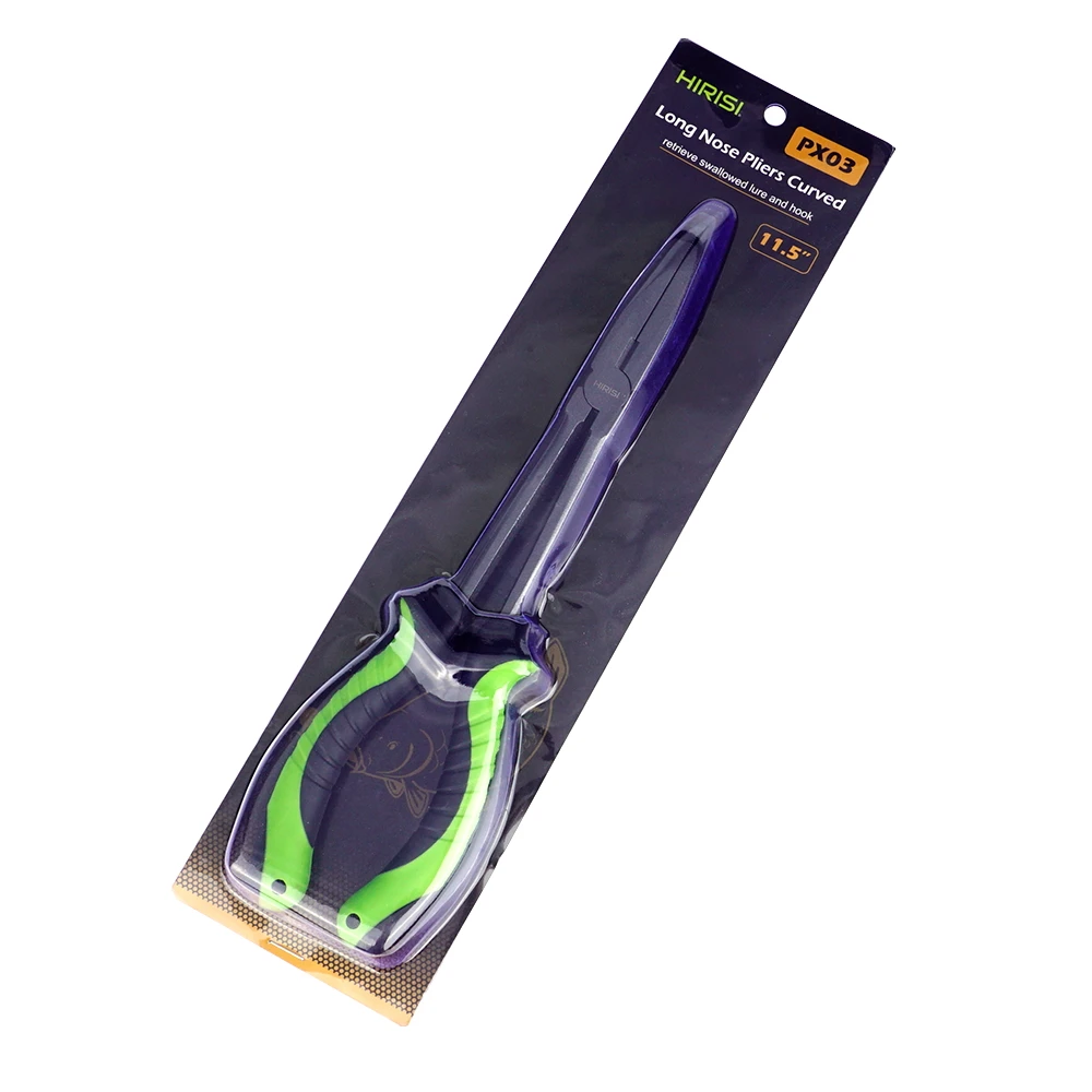 Alicates pesca Hirisi PX03 – Punta doblada acero inoxidable salada - imagen 5