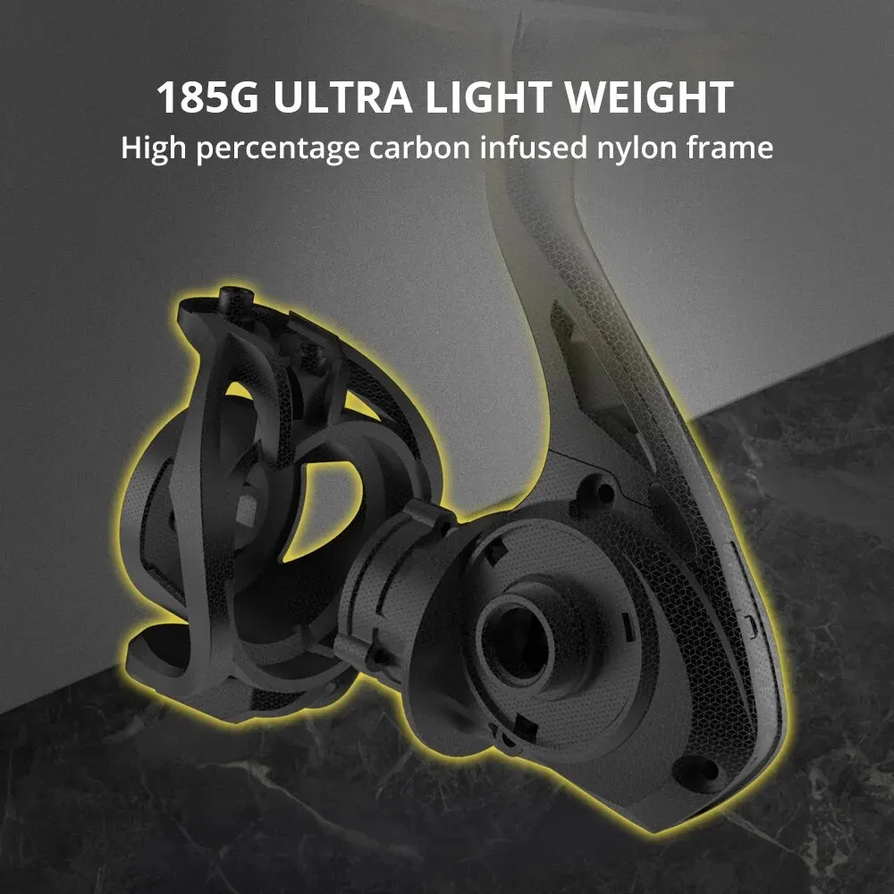 KastKing-carrete giratorio de carbono Zephyr, 10 + 1, rodamientos de acero inoxidable, arrastre de carbono de hasta 22 libras, carrete de pesca de agua dulce y salada - imagen 4