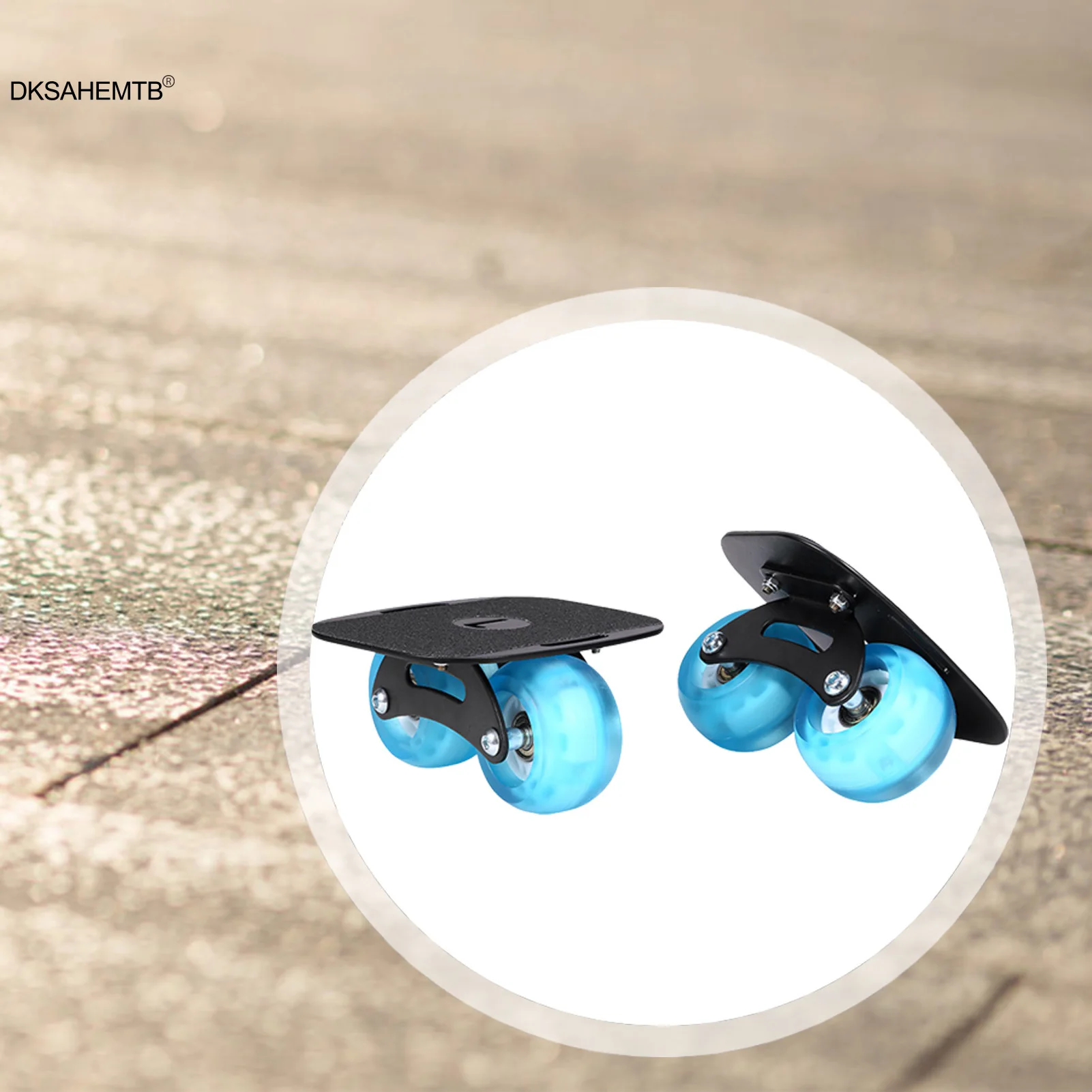 1 par de monopatín dividido, monopatín Separable para principiantes, monopatín profesional de una sola rueda para entusiastas de los deportes al aire libre - imagen 2