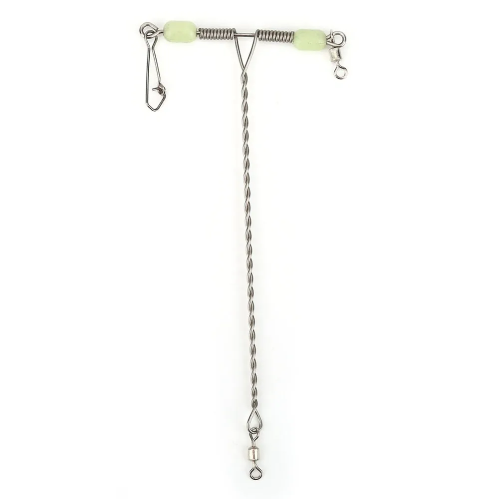 Cuentas luminosas pesca de mar – Conector giratorio T acero inoxidable - imagen 5