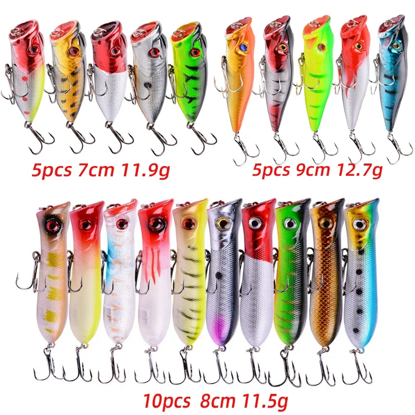 Popper lure set
