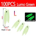 100pcs Lumo Green L