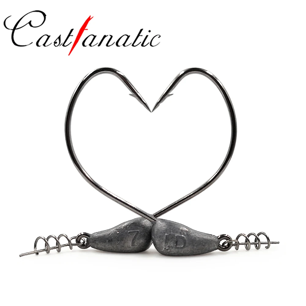 Castfanatic-anzuelos de pesca con cabeza de vaso, señuelo suave, aparejos de pesca, accesorios para carpa, 3,5g, 5G, 7g, 15G, 21g - imagen 4