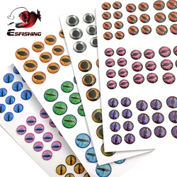 ESFISHING MIX Ojos de pesca 3-10mm para montar moscas y vinilos