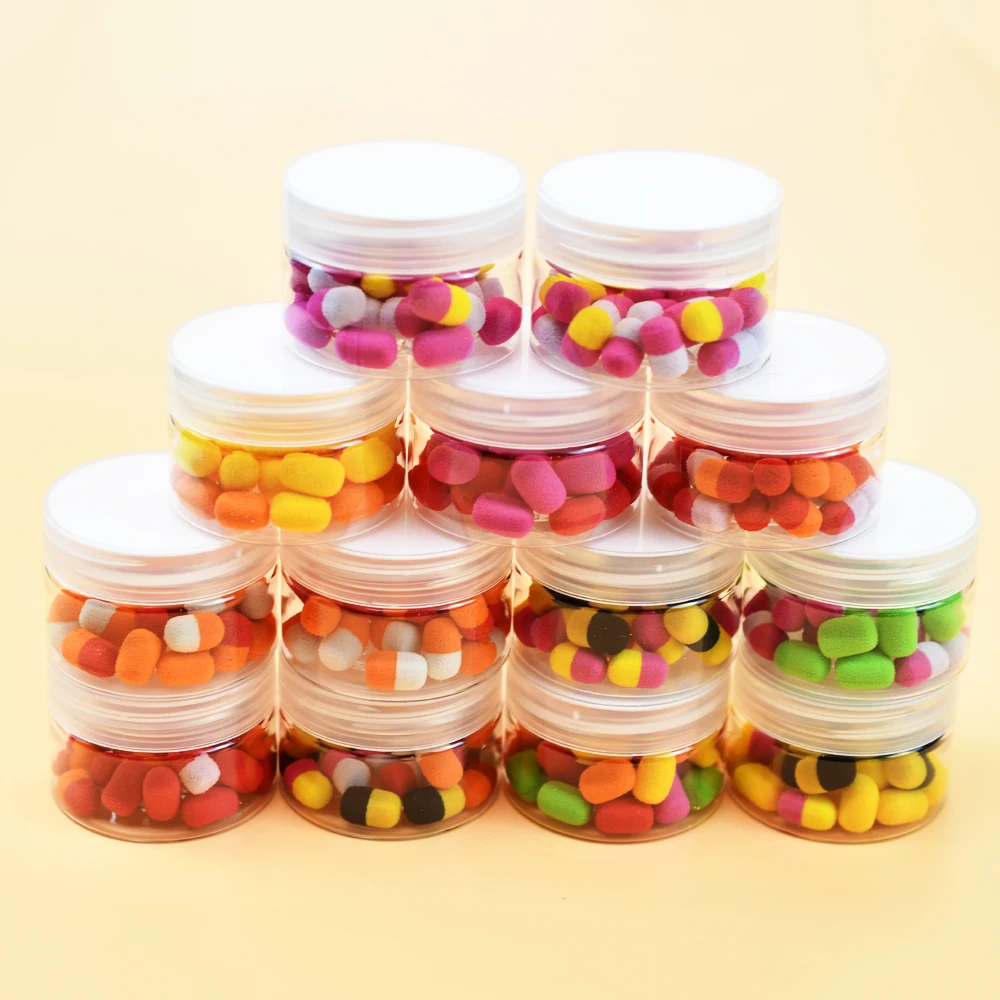 Boilies flotantes de 40 Uds., accesorios de pesca de carpa, cebo de pesca con flotabilidad para aparejo de pelo de carpa, método alimentador, Boilies flotantes, aparejos de pesca - imagen 5