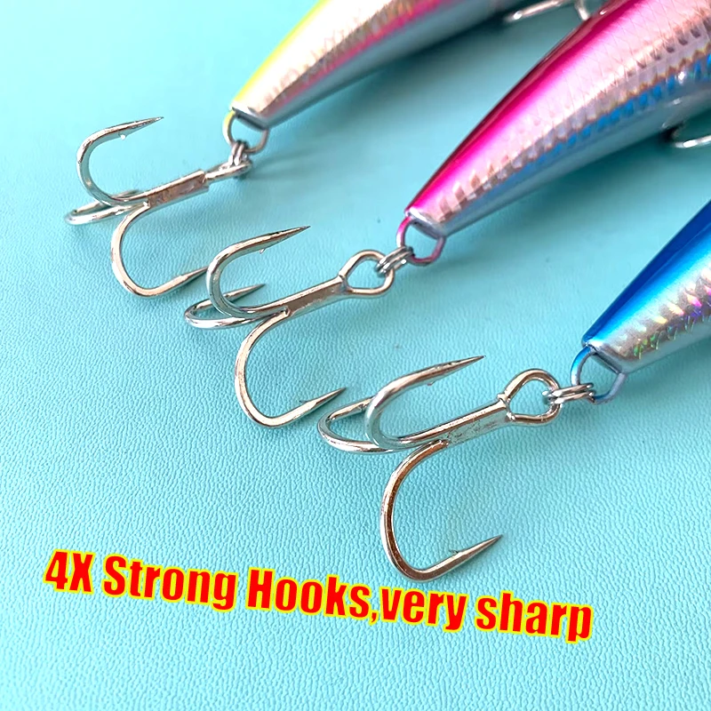 4x ganchos fuertes muy nítidos