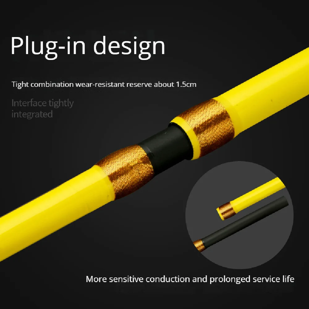 Caña de pescar de fundición larga de mar de fibra de carbono, caña de anzuelo de barco, punta noctilucente, señuelo oceánico, cañas de Surf Jigging, caña costera Fuji, 50 # - imagen 4