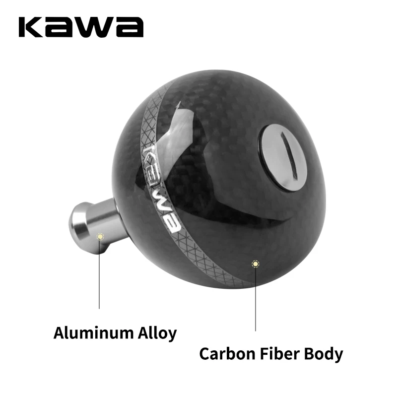 Kawa-perilla de mango de carrete de pesca, accesorio de fibra de carbono, superligero, solo 26g/16g, apto para la serie 2000-10000, 1 unidad - imagen 3