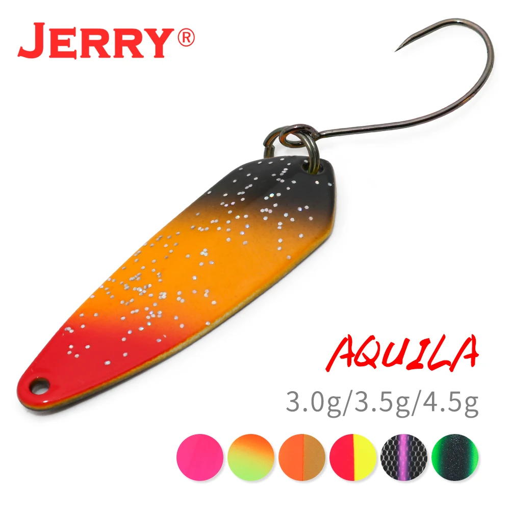 Cucharas Spinner Micro UV – Jerry Aquila para Trucha y Perca