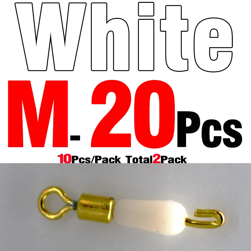 M White 20PCS