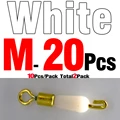 M White 20PCS