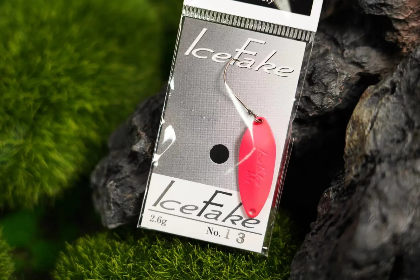 Japón VALKEIN ICE FAKE 2,6g Stream trucha Metal lentejuelas microobjeto Stream señuelo subcebo - imagen 4