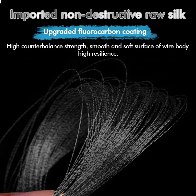 ZUKIBO-sedal de pesca de nailon Invisible, 2 uds., 500m, línea de monofilamento súper fuerte, revestimiento de fluorocarbono, línea de carpa - imagen 4