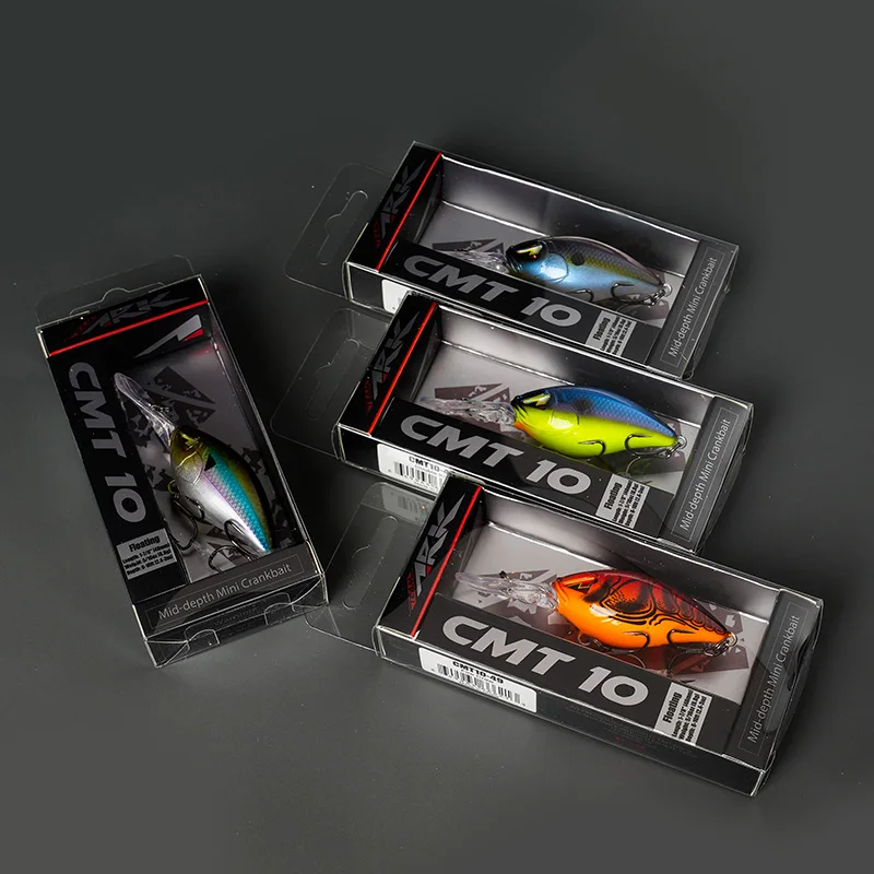 ARK CMT10 Ruido Graso CRANKBAIT Capa Media y Supera, Gancho Personalizado Musta KVD, Señuelo Cebo - imagen 2
